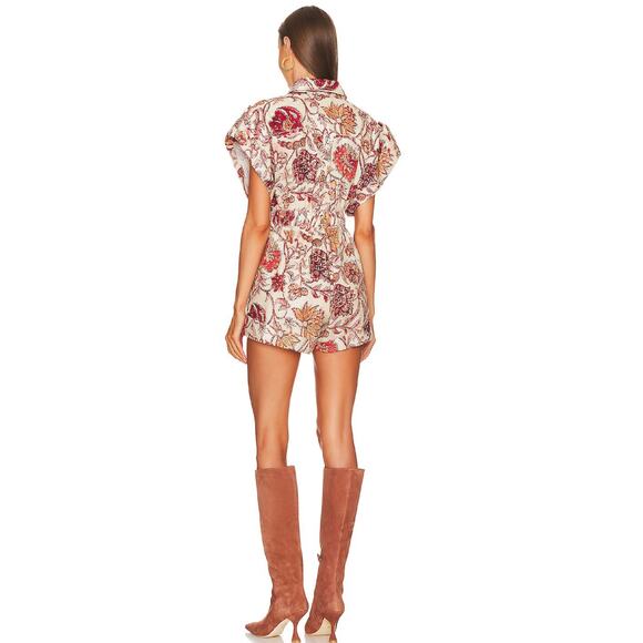 Zimmermann Vitali Roll Cuff Playsuit $595‎ size medium - Picture 3 of 8